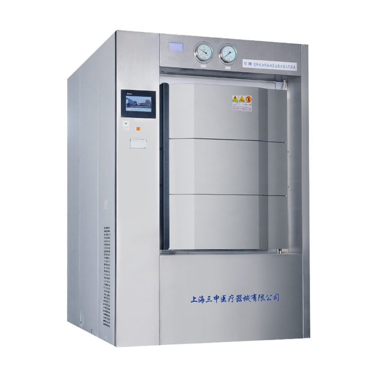 上海三申YX0.6WM卧式方形脉动真空压力蒸汽灭菌器